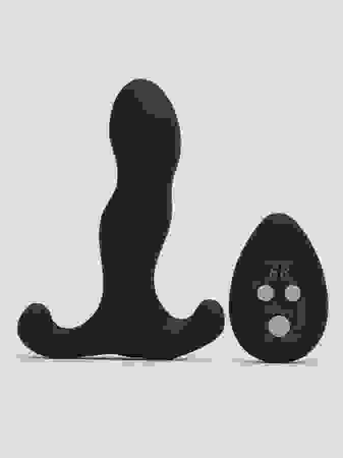 Aneros Vice 2 Silicone Rechargeable Remote Control Prostate Massager, Black, hi-res